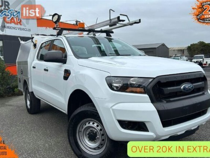 2017 FORD RANGER XL DUAL CAB PX MKII