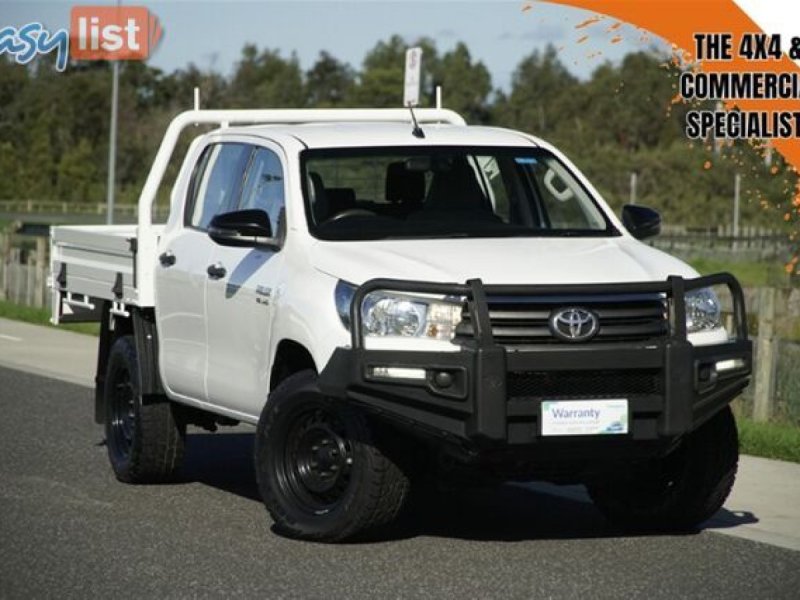 2017 TOYOTA HILUX SR DUAL CAB GUN126R